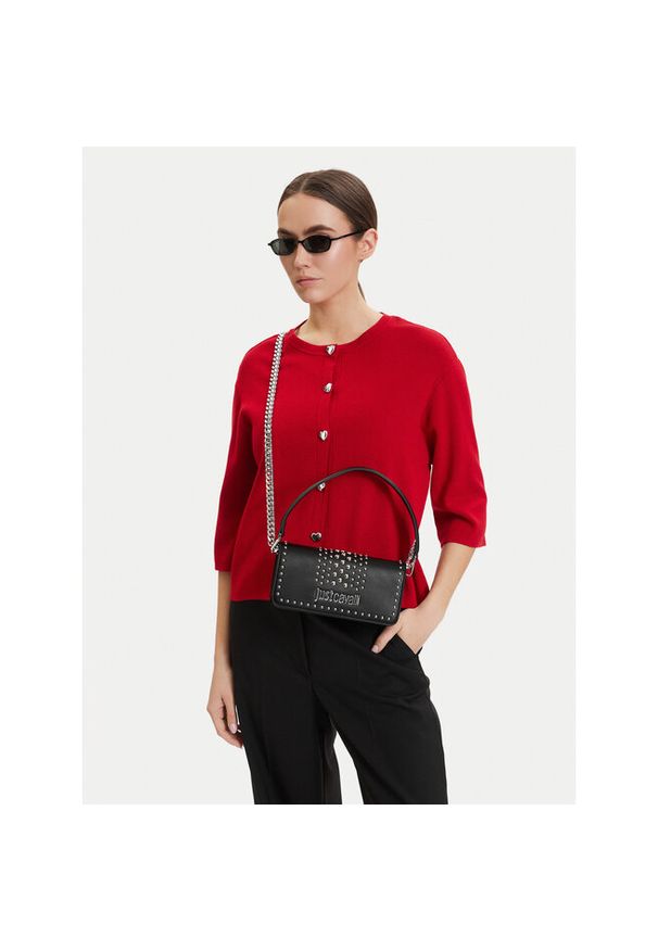 Torebka Just Cavalli. Kolor: czarny