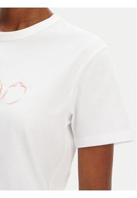Hugo - HUGO T-Shirt Damacia_5 50544868 Biały Regular Fit. Kolor: biały. Materiał: bawełna