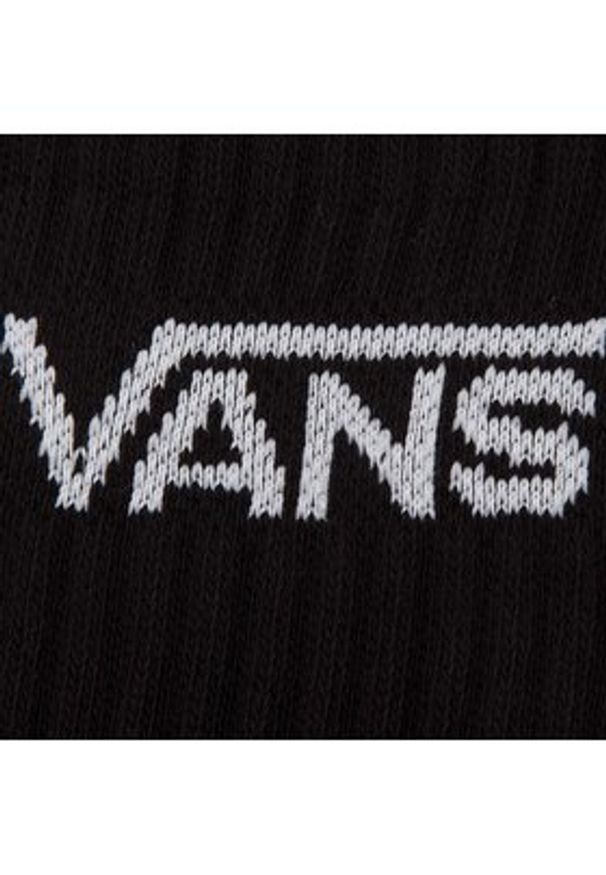 Vans Skarpety długie By Classic Crew VXNQBLK Czarny. Kolor: czarny. Materiał: materiał