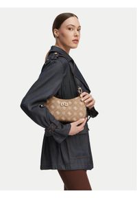 Guess Torebka Emelie Logo HWGP99 28180 Beżowy. Kolor: beżowy. Materiał: skórzane #1