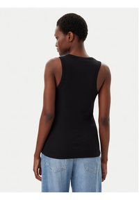 Liu Jo Top WA5367 J0295 Czarny Regular Fit. Kolor: czarny. Materiał: bawełna #4
