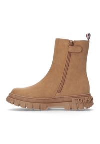 TOMMY HILFIGER - Botki Tommy Hilfiger Bootie Cognac W T3A5-33059-0315582-582 brązowe. Zapięcie: zamek. Kolor: brązowy. Sezon: jesień, zima #2