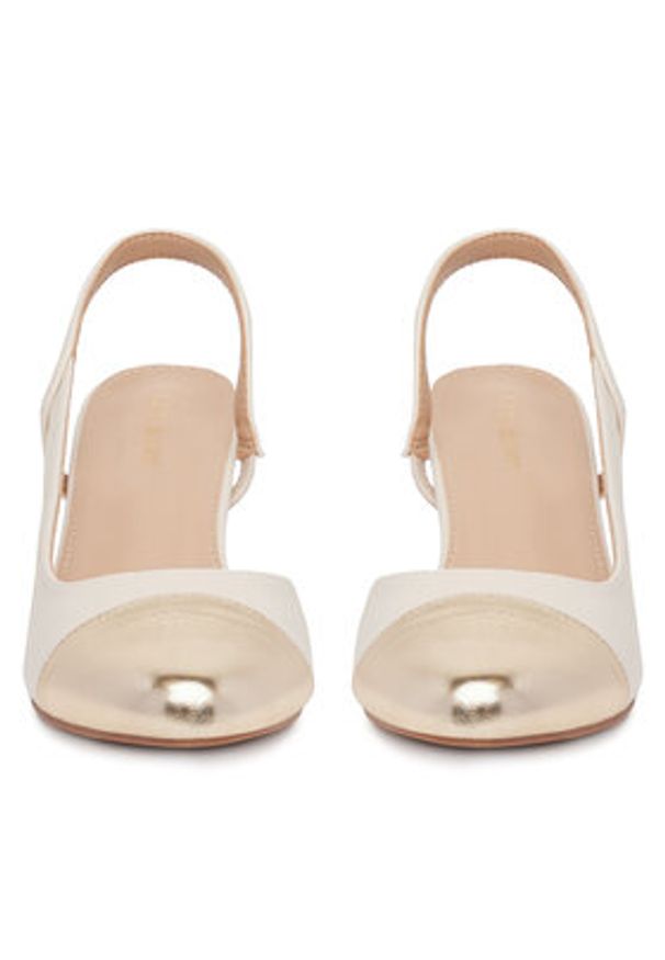 Clara Barson Czółenka WS24202-01 Beżowy. Kolor: beżowy. Materiał: skóra