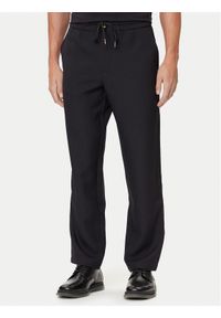 Versace Jeans Couture Spodnie materiałowe 79GAA100 N0136 Czarny Regular Fit. Kolor: czarny. Materiał: syntetyk