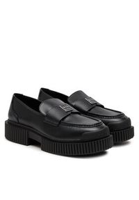 Armani Exchange Loafersy XDA006 XV874 00002 Czarny. Kolor: czarny. Materiał: skóra #3