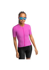SIROKO - Damska ultralekka koszulka rowerowa Kolarstwo Siroko SRX Senra. Kolor: różowy. Materiał: jersey. Sport: kolarstwo