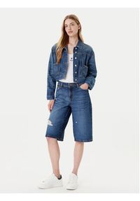 Guess Jeans Szorty jeansowe W5YD1D D5R22 Niebieski Regular Fit. Kolor: niebieski. Materiał: bawełna #3