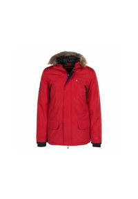 PEAK MOUNTAIN - Parka Peak Mountain Capeak. Kolor: czerwony. Sezon: zima #1