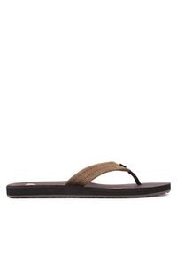Quiksilver Japonki AQYL101323 Khaki. Kolor: brązowy. Materiał: zamsz, skóra #5