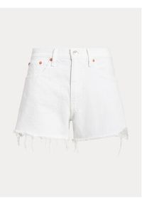 Polo Ralph Lauren Szorty jeansowe 211903421001 Biały Regular Fit. Kolor: biały. Materiał: jeans, bawełna