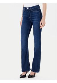 Guess Jeansy W5YA0L D0782 Niebieski Flare Fit. Kolor: niebieski