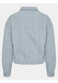 Mustang Kurtka jeansowa Bethany 1014801 Niebieski Regular Fit. Kolor: niebieski. Materiał: bawełna