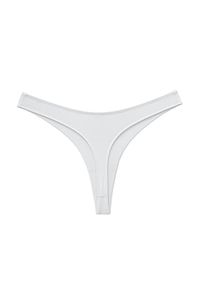 Intica - Stringi elastyczne casual damskie Pieralda. Kolor: biały. Materiał: tkanina, materiał