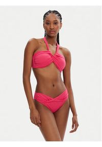 Seafolly Dół od bikini S. Collective 44320-942 Różowy. Kolor: różowy. Materiał: syntetyk