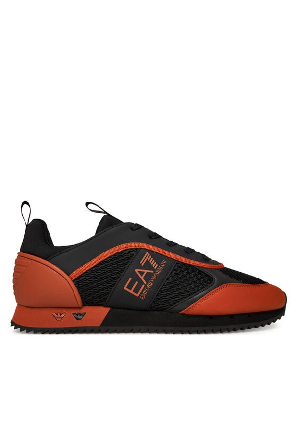 EA7 Emporio Armani Sneakersy X8X027 XK050 D188 Czarny. Kolor: czarny. Materiał: materiał