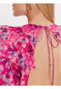 Custommade Sukienka koktajlowa Lisabell 999376463 Różowy Regular Fit. Kolor: różowy. Materiał: bawełna. Styl: wizytowy