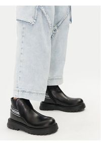 Love Moschino - LOVE MOSCHINO Botki JA21024G1LIA0000 Czarny. Kolor: czarny. Materiał: skóra #2