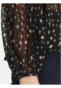 only - ONLY Bluzka Aida 15283695 Czarny Loose Fit. Kolor: czarny. Materiał: syntetyk #5