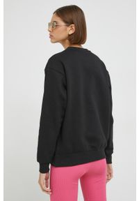 Champion bluza damska kolor czarny gładka 115483-FLAN. Kolor: czarny. Materiał: bawełna. Długość rękawa: długi rękaw. Długość: długie. Wzór: gładki. Styl: klasyczny #2