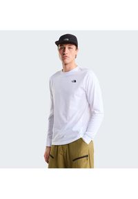 The North Face Longsleeve Evolution Simple Dome NF0A8EU3 Biały. Kolor: biały. Materiał: bawełna. Długość rękawa: długi rękaw #2
