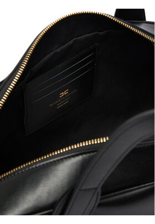 Elisabetta Franchi Torebka BS-31N-62E2-V10000 Czarny. Kolor: czarny. Materiał: skórzane