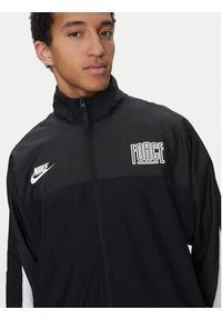 Nike Kurtka przejściowa FB6980 Czarny Loose Fit. Kolor: czarny. Materiał: syntetyk #5