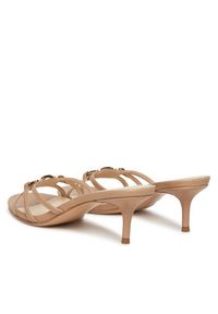 TwinSet - TWINSET Klapki 251TCP102 Brązowy. Kolor: brązowy. Materiał: skóra #5