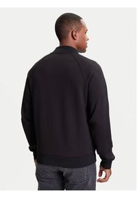 Karl Lagerfeld - KARL LAGERFELD Bluza 705023 553902 Czarny Regular Fit. Typ kołnierza: dekolt w karo. Kolor: czarny. Materiał: syntetyk #3