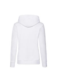 FRUIT OF THE LOOM - Bluza Damska Z Kapturem. Typ kołnierza: kaptur. Kolor: biały