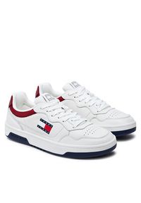 Tommy Jeans Sneakersy (New)Tjm Cupsole Leather Ess EM0EM01443 Biały. Kolor: biały. Materiał: skóra #3