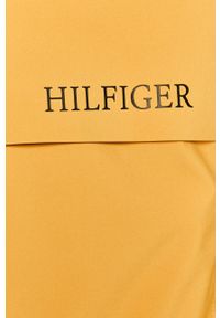 TOMMY HILFIGER - Tommy Hilfiger - Kurtka. Okazja: na co dzień. Typ kołnierza: kaptur. Kolor: żółty. Materiał: poliester. Styl: casual #8