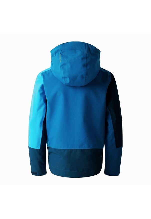 DARE 2B - Dziecięca/niemowlęca Wodoodporna Kurtka Explore II. Kolor: turkusowy, niebieski, wielokolorowy