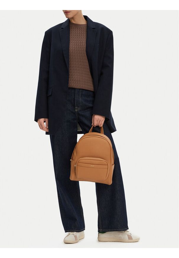 DeeZee Plecak C-DZE-L-001-08 Beżowy. Kolor: beżowy. Materiał: materiał