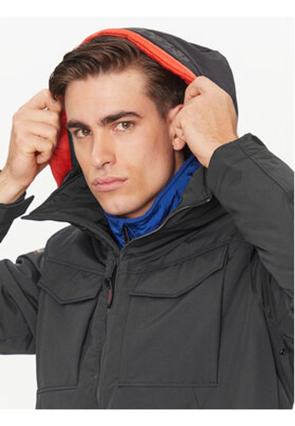 Napapijri Kurtka przejściowa 20-22 Field NP0A4HEK Czarny Regular Fit. Kolor: czarny. Materiał: syntetyk