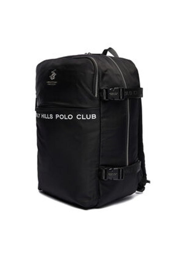 Beverly Hills Polo Club Plecak C-BHPC-B-007-08 Czarny. Kolor: czarny. Materiał: poliester, materiał