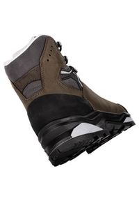 Buty trekkingowe męskie Lowa Camino Evo Ll. Wysokość cholewki: za kostkę. Zapięcie: sznurówki. Kolor: brązowy. Materiał: skóra, syntetyk, materiał. Szerokość cholewki: normalna #2