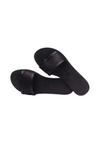 Havaianas klapki YOU ANGRA GLITTER damskie kolor czarny 4148294.0090. Kolor: czarny. Materiał: syntetyk, materiał, guma #5