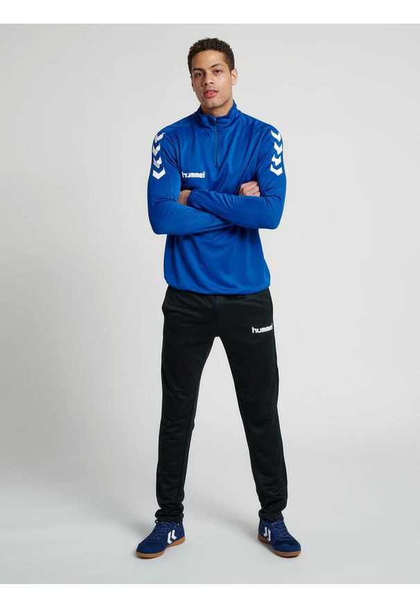 Bluza sportowa dla dorosłych Hummel Core 1/2 Zip Sweat. Kolor: niebieski