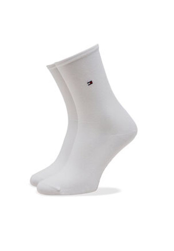 TOMMY HILFIGER - Tommy Hilfiger Skarpety długie 701227563 Biały. Kolor: biały. Materiał: syntetyk