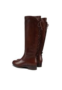 Geox Oficerki D Felicity A D04G1A 00043 C0013 Brązowy. Kolor: brązowy. Materiał: skóra