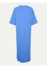 Kaffe Sukienka codzienna Edna 10507351 Niebieski Loose Fit. Okazja: na co dzień. Kolor: niebieski. Materiał: bawełna. Typ sukienki: proste. Styl: casual #6