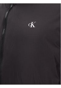 Calvin Klein Jeans Kurtka puchowa 90's J30J324438 Czarny Oversize. Kolor: czarny. Materiał: syntetyk