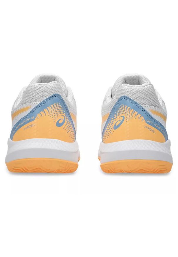 Dziecięce buty do padla Asics Gel-Dedicate 8 GS. Kolor: biały