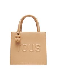 Tous - Torebka TOUS. Kolor: beżowy