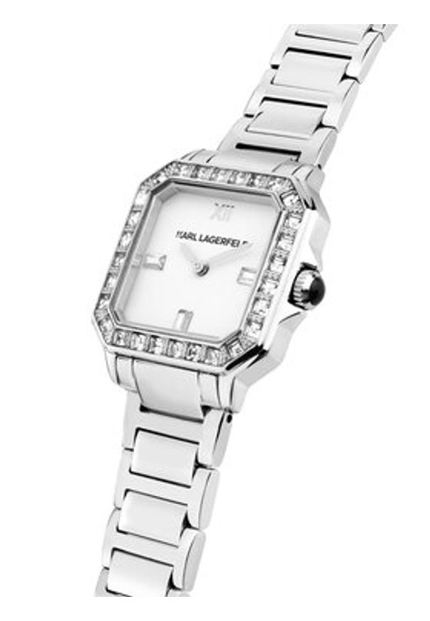 Karl Lagerfeld - KARL LAGERFELD Zegarek R0553102503 Srebrny. Kolor: srebrny