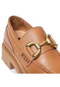 Gino Rossi Loafersy 222FW107 Brązowy. Kolor: brązowy. Materiał: skóra #5