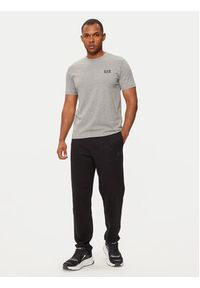 EA7 Emporio Armani T-Shirt 8NPT25 PJVPZ Szary Regular Fit. Kolor: szary. Materiał: bawełna