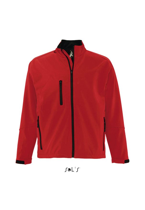 SOL'S - Windbreaker Sol's Relax. Kolor: czerwony