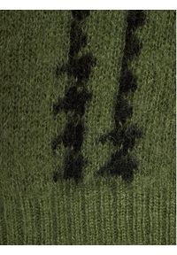 Sisley Sweter 1026L103P Zielony Boxy Fit. Kolor: zielony. Materiał: syntetyk #4