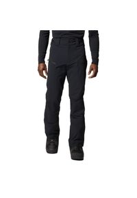 MOUNTAIN HARDWEAR - Spodnie softshellowe Mountain Hardwear Reduxion. Kolor: czarny. Materiał: softshell. Sezon: lato. Sport: turystyka piesza